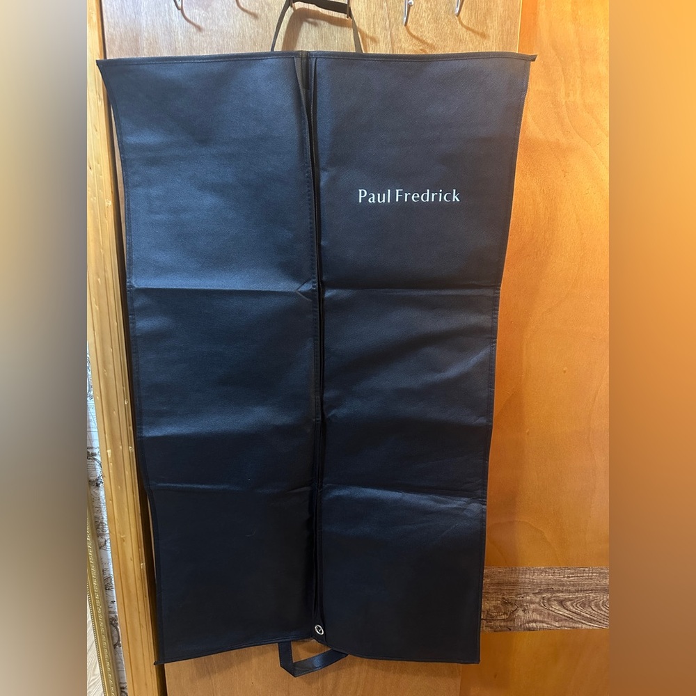 Paul Fredrick Black Garment Bag